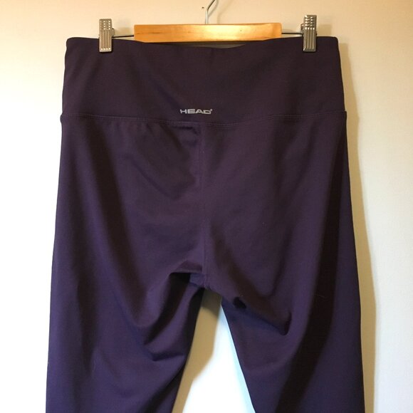 Dark Aubergine Yoga Pants - Picture 7 of 16